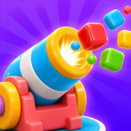 Pixel Cannon 3D: Color Puzzle simgesi